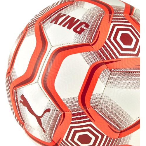 Футбольный мяч Puma King Ball белый/оранжевый 084349 02