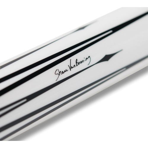 Billiard Cue, Pool, Cuetec Cynergy SVB Gen2, White LTW,  3/8x14, 12,5mm