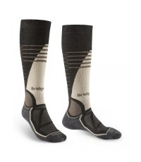 Ski Midweight zeķes Graphite/Bungee S - 319