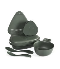 Outdoor MealKit 2.0 trauku komplekts, salvijas zaļš