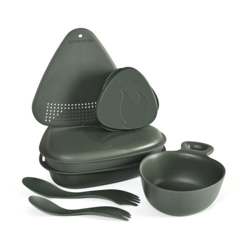 Набор посуды Outdoor MealKit 2.0, шалфейно-зелёный