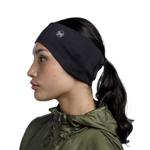Windproof Headband Solid Black S/M - 999