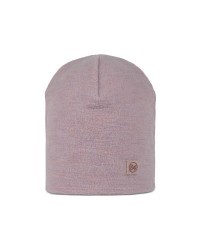 Merino Fleece Beanie Lilac Sand - 640