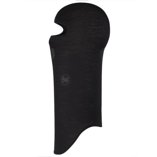 Merino vilnas plāna balaklava, melna - 999