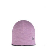 Легкая шапка Merino Jr Multistripes Pansy-Graphite - 601