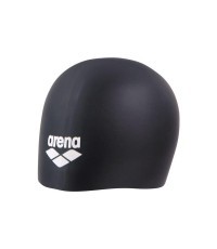 Arena Long Hair Cap Black-White