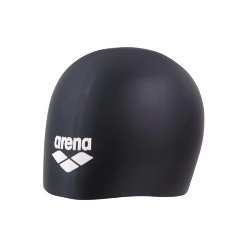 Arena Long Hair peldēšanas cepure melna-balta