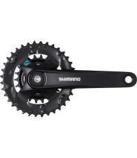 Priekšējais zvaigznīšu bloks Shimano FC-M315 // 2x7/8 pārn., 36/22T, 175mm