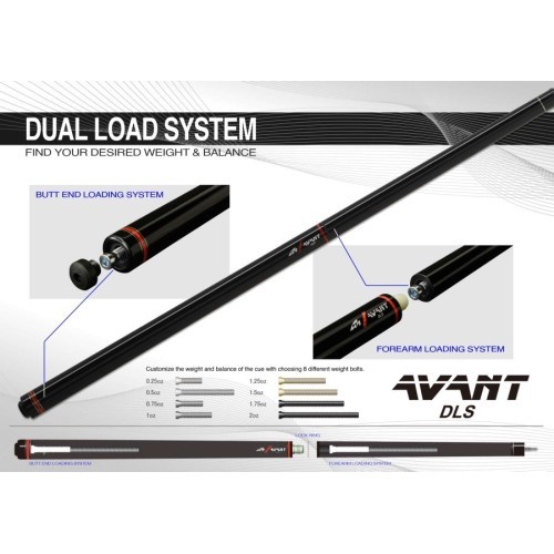 Кий бильярдный Pool Mezz Avant AVT-24A, ирландский лён, соединение Wavy2, только нижняя часть