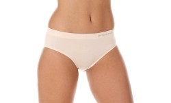 Women’s Seamless Briefs Brubeck Wool Comfort - Nude