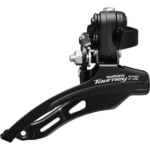 Priekšējais pārslēdzējs Shimano Tourney TZ510-DS6, 3 x 6/7 ātrumi, 31.8 mm