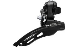 Priekšējais pārslēdzējs Shimano Tourney TZ510-DS6, 3 x 6/7 ātrumi, 31.8 mm