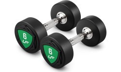 Zestaw hantli stałych poliuretanowych 1-10kg (skok co 1 kg) 110 kg -UpForm