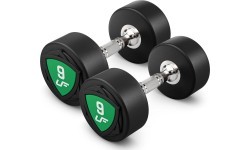 Zestaw hantli stałych poliuretanowych 1-10kg (skok co 1 kg) 110 kg -UpForm