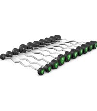 Polyurethane EZ Curl Barbell Set 10–55 kg (5 kg increments) 325 kg – UpForm