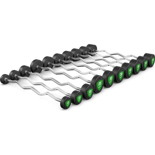 Lauzto poliuretāna stieņu komplekts 10–55 kg (solis 5 kg) 325 kg – UpForm