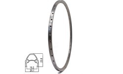Loka DYNAMIC 28/29", v-brake, 36H, dubultsienu, alumīnija