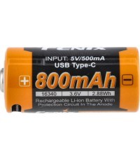 Fenix USB ARB-L16U battery (16340 800mAh 3.6V)