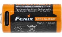 Аккумулятор Fenix USB ARB-L16U (16340 800mAh 3.6V)