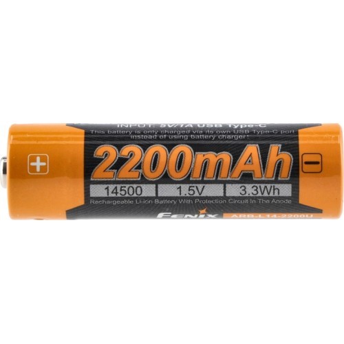 Fenix USB uzlādējama baterija ARB-L14-2200U (2200mAh 1.5V)