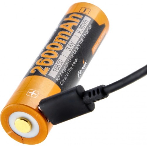 Fenix USB akumulators ARB-L18U (18650, 2600 mAh, 3,6 V)