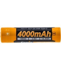 Fenix USB akumulators ARB-L18U (18650 4000mAh 3,6V)