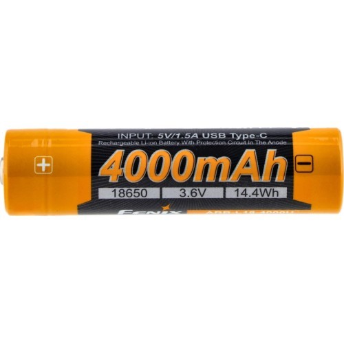 Fenix USB akumulators ARB-L18U (18650 4000mAh 3,6V)