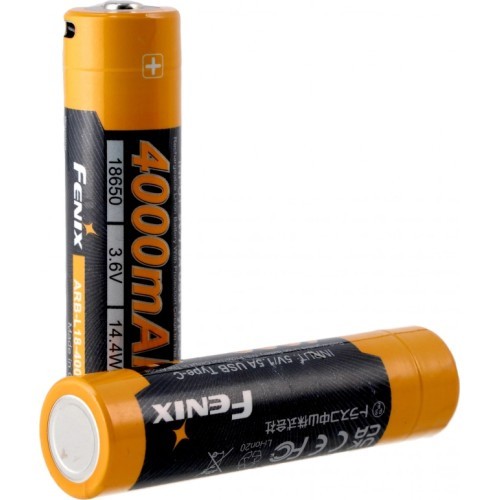 Fenix USB Battery ARB-L18U (18650 4000mAh 3.6V)