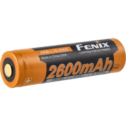 Аккумулятор Fenix ARB-L18 (18650 2600 мА·ч 3,6 В)