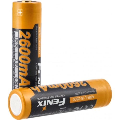 Fenix ARB-L18 battery (18650 2600 mAh 3.6V)
