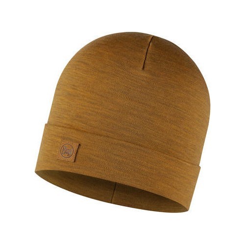 Merino Heavyweight Beanie Mustard - 118
