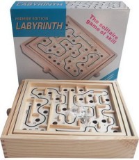 Деревянная игра-лабиринт