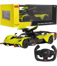 Tālvadības automašīna RASTAR Aston Martin Valkyrie AMR Pro 1:14 zaļa