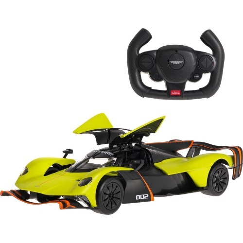 Tālvadības automašīna RASTAR Aston Martin Valkyrie AMR Pro 1:14 zaļa