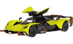 Tālvadības automašīna RASTAR Aston Martin Valkyrie AMR Pro 1:14 zaļa