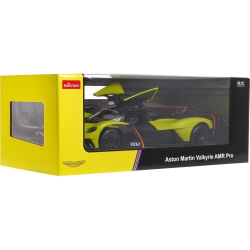 Радиоуправляемая машина RASTAR Aston Martin Valkyrie AMR Pro 1:14 зелёная