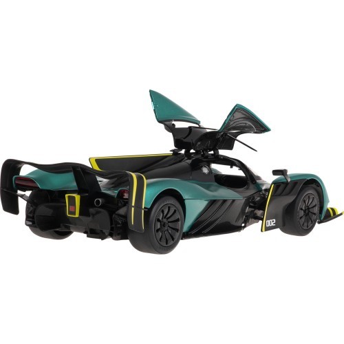 Tālvadības automašīna 1:14 Aston Martin Valkyrie AMR Pro, tumši zaļa, RASTAR