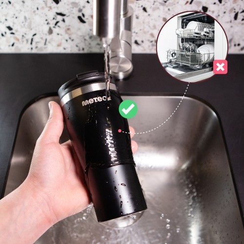 Thermobecher meteor 480 ml schwarz