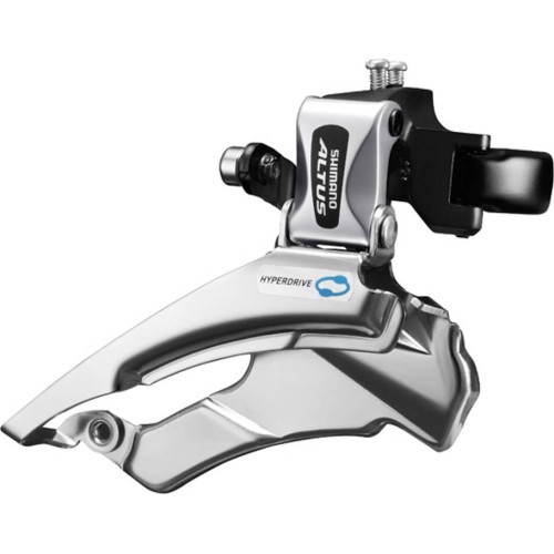 Priekšējais pārslēdzējs Shimano Altus FD-M313, 3x7/8 ātrumi, Dual Pull, 31,8 mm, 53T