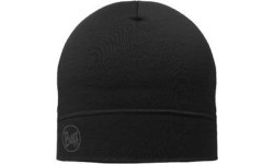 Тонкая шапка Merino, чёрная - 999