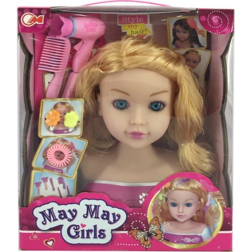 Blond Styling Head + Accessories