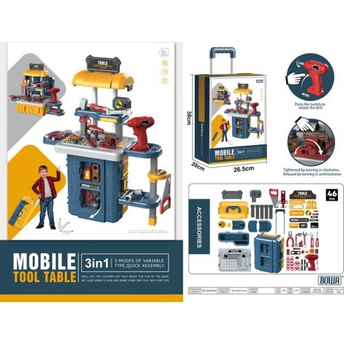 Little DIYer's Workshop 2in1 46 pcs.