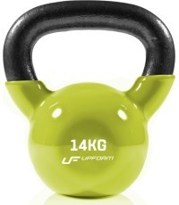 Ar vinilu pārklāta čuguna svaru bumba UpForm 14 kg