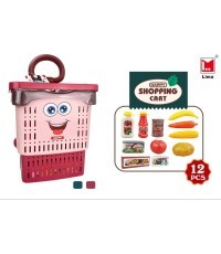 Shopping Cart + Accessories Red