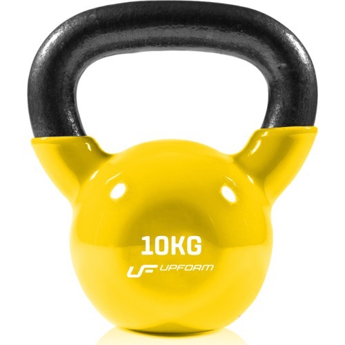 Vinyl-Coated Cast Iron Kettlebell UpForm 10 kg