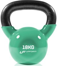 Vinyl-Coated Cast Iron Kettlebell UpForm 18 kg