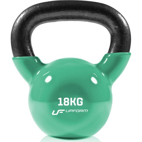 Ar vinilu pārklāta čuguna svaru bumba UpForm 18 kg