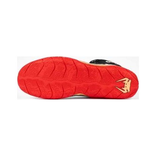 Cīņas apavi Venum Elite Wrestling Black/Gold/Red