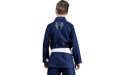 Venum Contender Kids BJJ Gi (Free white belt included) - Navy blue