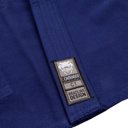 Venum Contender Kids BJJ kimono (ar bezmaksas baltu jostu) – tumši zils